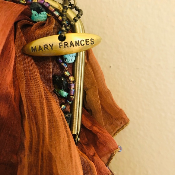 Mary Frances Multicolor Ruffled Bag - Picture 3 of 4